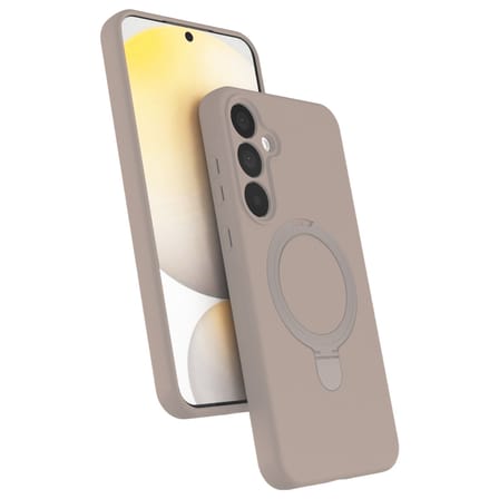 Galaxy A55 5G Regal Magsafe Standlı Kapak - Çöl Titanyum