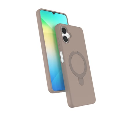 Galaxy A06 Regal Magsafe Standlı Kapak - Çöl Titanyum