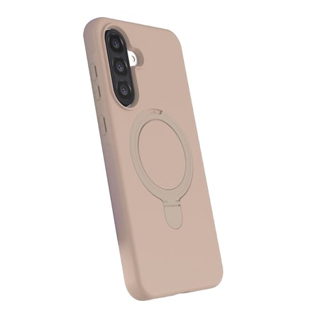Galaxy A26 Regal Magsafe Standlı Kapak - Çöl Titanyum