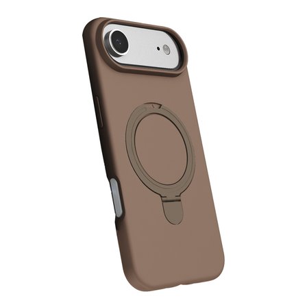 iPhone 17 Air Regal Magsafe Standlı Kapak - Çöl Titanyum