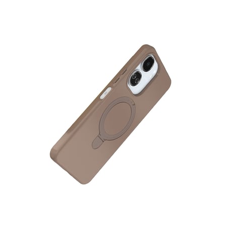 Redmi 13C Regal Magsafe Standlı Kapak - Çöl Titanyum