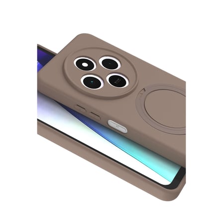 Redmi 14C Regal Magsafe Standlı Kapak - Çöl Titanyum
