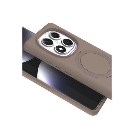Redmi Note 14 Pro 5G Regal Magsafe Standlı Kapak - Çöl Titanyum