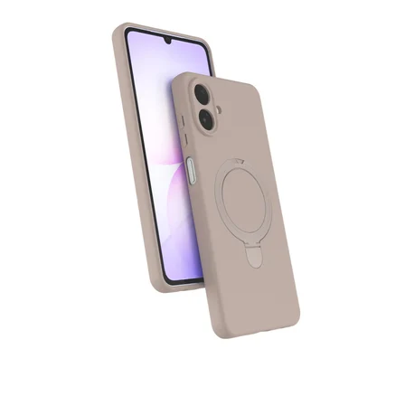 Galaxy A07 4G Regal Magsafe Standlı Kapak - Çöl Titanyum