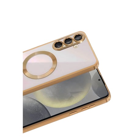 Galaxy A57 5G Kross Magneticsafe Kapak - Çöl Titanyum