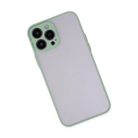 iPhone 13 Pro Max Kılıf Montreal Silikon Kapak - Turkuaz