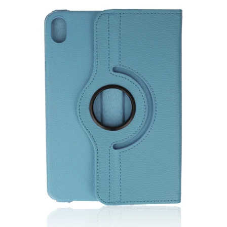 iPad Mini 6 Kılıf 360 Tablet Deri Kılıf - Turkuaz
