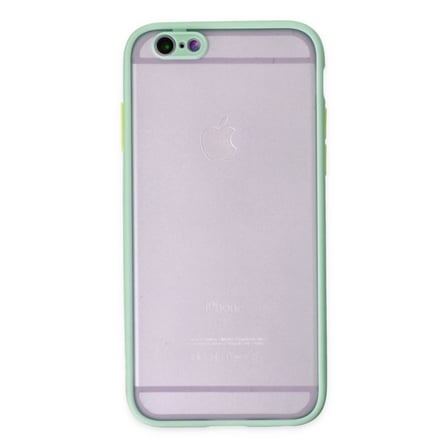 iPhone 6 Kılıf Montreal Silikon Kapak - Turkuaz
