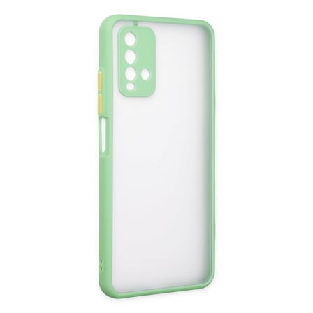 Redmi 9T Kılıf Montreal Silikon Kapak - Turkuaz