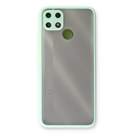 Realme C25 Kılıf Montreal Silikon Kapak - Turkuaz