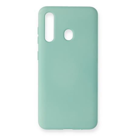 Galaxy M40 Kılıf Nano içi Kadife Silikon - Turkuaz