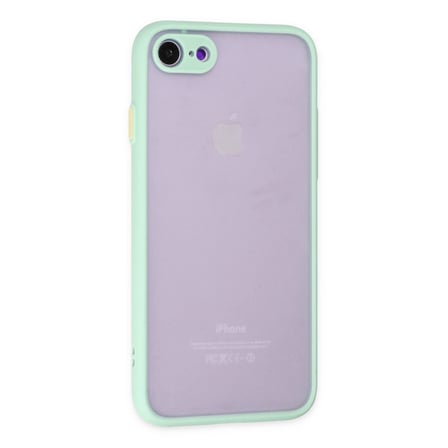 iPhone 7 Kılıf Montreal Silikon Kapak - Turkuaz