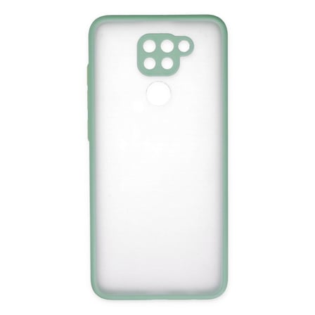 Redmi Note 9 Kılıf Montreal Silikon Kapak - Turkuaz