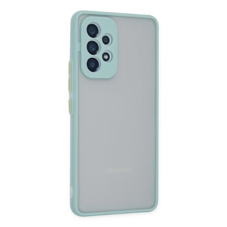 Galaxy A13 4G Kılıf Montreal Silikon Kapak - Turkuaz