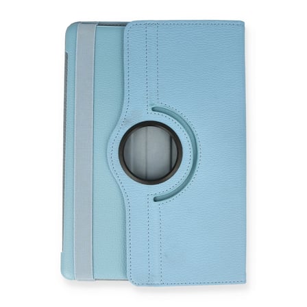 MediaPad T5 10 Kılıf 360 Tablet Deri Kılıf - Turkuaz