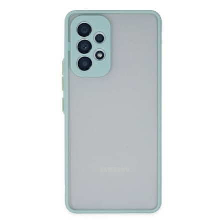 Galaxy A53 5G Kılıf Montreal Silikon Kapak - Turkuaz