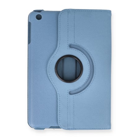 iPad Mini 1 Kılıf 360 Tablet Deri Kılıf - Turkuaz