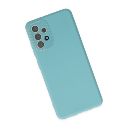 Galaxy A53 5G Kılıf Lansman Glass Kapak - Turkuaz