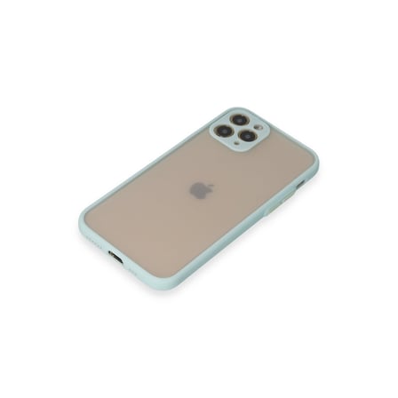 iPhone 11 Pro Kılıf Montreal Silikon Kapak - Turkuaz
