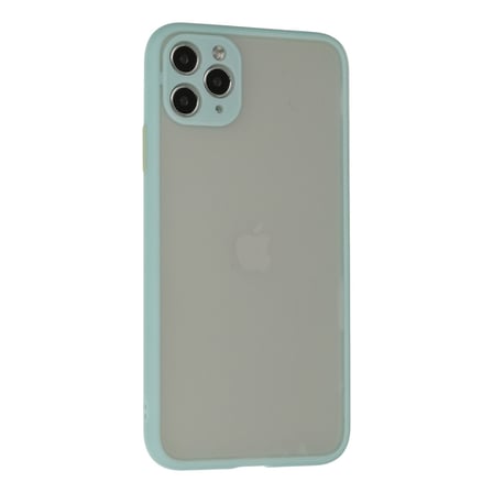 iPhone 12 Pro Max Kılıf Montreal Silikon Kapak - Turkuaz