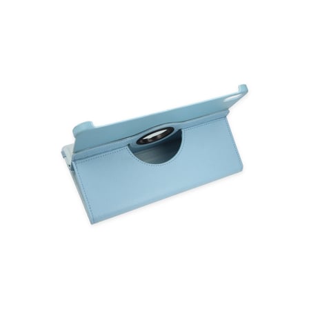 iPad 2022 10.9 (10.nesil) Kılıf 360 Tablet Deri Kılıf - Turkuaz