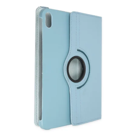 iPad 2022 10.9 (10.nesil) Kılıf 360 Tablet Deri Kılıf - Turkuaz