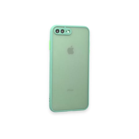 iPhone 7 Plus Kılıf Montreal Silikon Kapak - Turkuaz