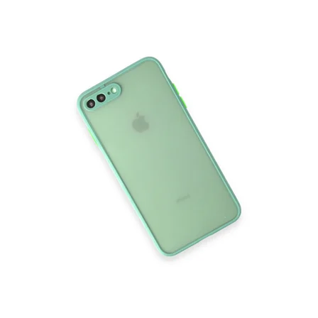 iPhone 7 Plus Kılıf Montreal Silikon Kapak - Turkuaz