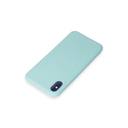 iPhone X Kılıf First Silikon - Turkuaz