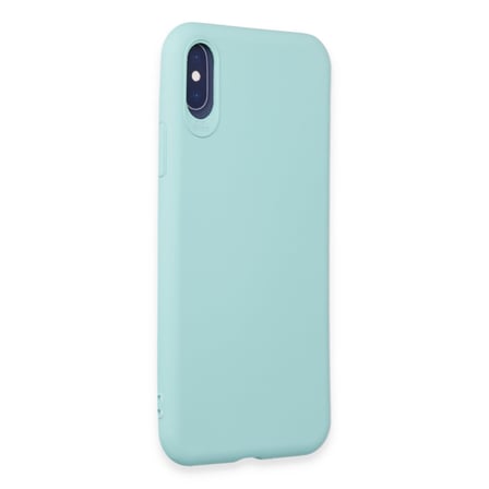 iPhone X Kılıf First Silikon - Turkuaz