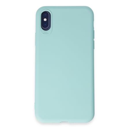 iPhone X Kılıf First Silikon - Turkuaz