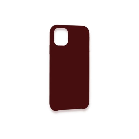 iPhone 11 Pro Max Kılıf Lansman Legant Silikon - Bordo