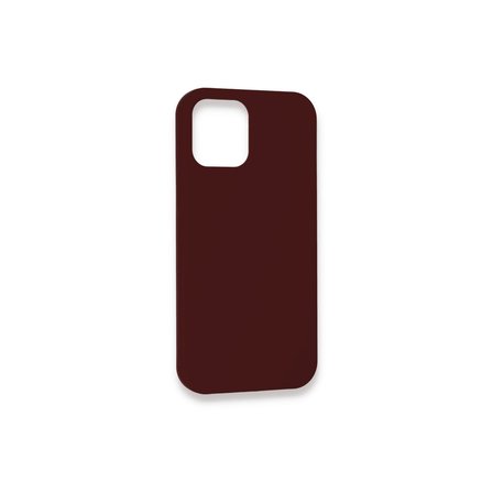 iPhone 12 Pro Kılıf Lansman Legant Silikon - Bordo