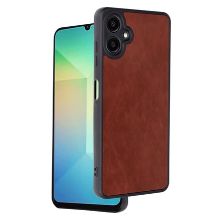 Galaxy A06 Kılıf Aras Deri Kapak - Bordo