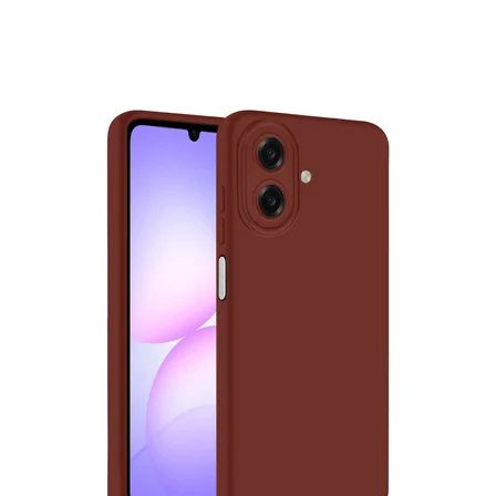Galaxy A07 4G First Silikon - Bordo