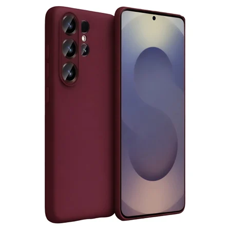 Galaxy S26 Ultra First Silikon - Bordo