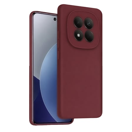 Note 15 Pro 5G First Silikon - Bordo