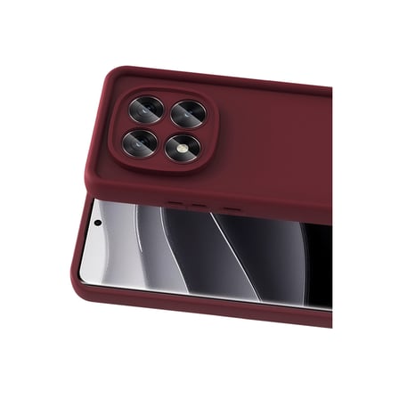 Redmi Note 15 Pro 5G Viera Silikon - Bordo