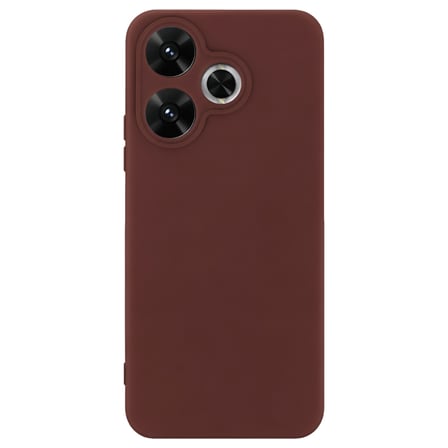 Redmi 13 4G Kılıf First Silikon - Bordo