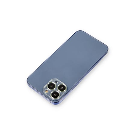 iPhone 12 Pro Metal Kamera Lens Koruma Cam - Açık Yeşil
