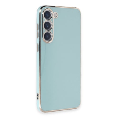 Galaxy S23 Kılıf Volet Silikon - Açık Yeşil