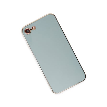 iPhone 7 Kılıf Volet Silikon - Açık Yeşil