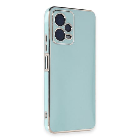 Redmi Note 12 Pro 5G Kılıf Volet Silikon - Açık Yeşil