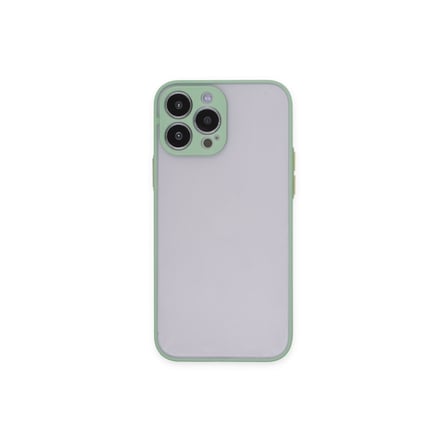 Apple iPhone 15 Pro Max Uyumlu Kılıf Montreal Silikon Kapak - Açık Yeşil