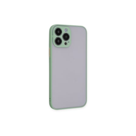 Apple iPhone 15 Pro Max Uyumlu Kılıf Montreal Silikon Kapak - Açık Yeşil