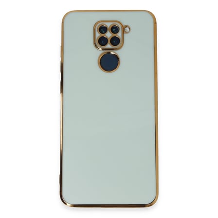 Redmi Note 9 Kılıf Volet Silikon - Açık Yeşil