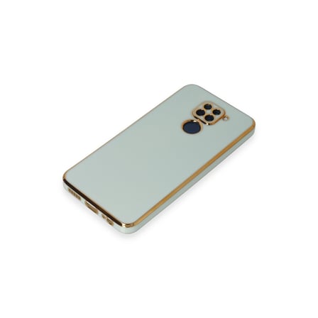 Redmi Note 9 Kılıf Volet Silikon - Açık Yeşil