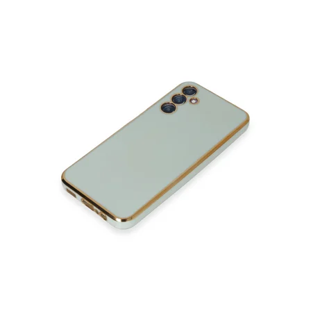 Galaxy M14 5G Kılıf Volet Silikon - Açık Yeşil