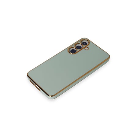 Galaxy S24 Plus Kılıf Volet Silikon - Açık Yeşil