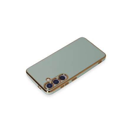 Galaxy S24 Plus Kılıf Volet Silikon - Açık Yeşil